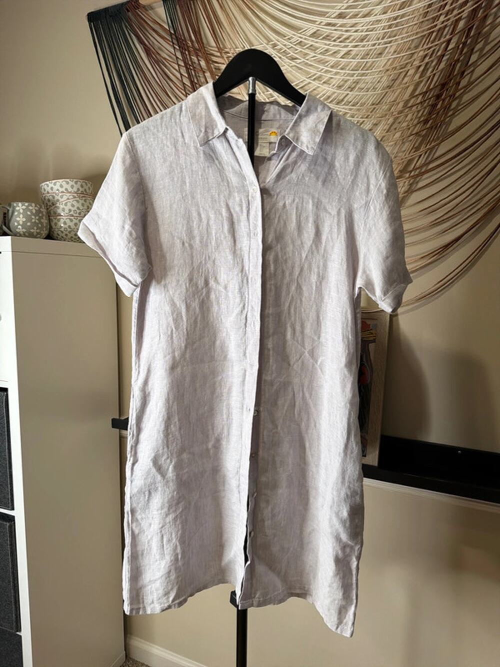 C&C California 100% linen dress S 3417